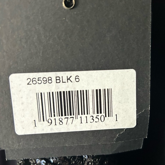 Mac Duggal 26598 NWT V-Neck Sequin Wrap Waist Gown - Picture 6 of 7